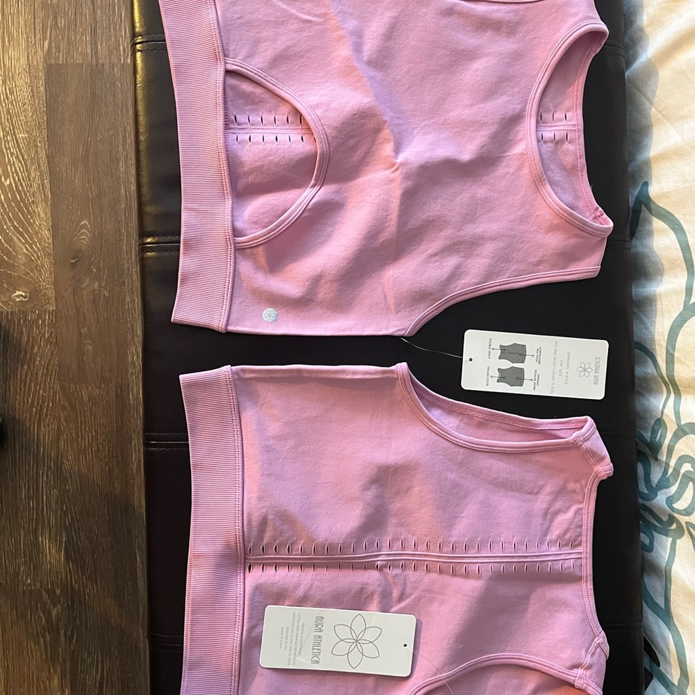 Pink Yoga/sports bra top